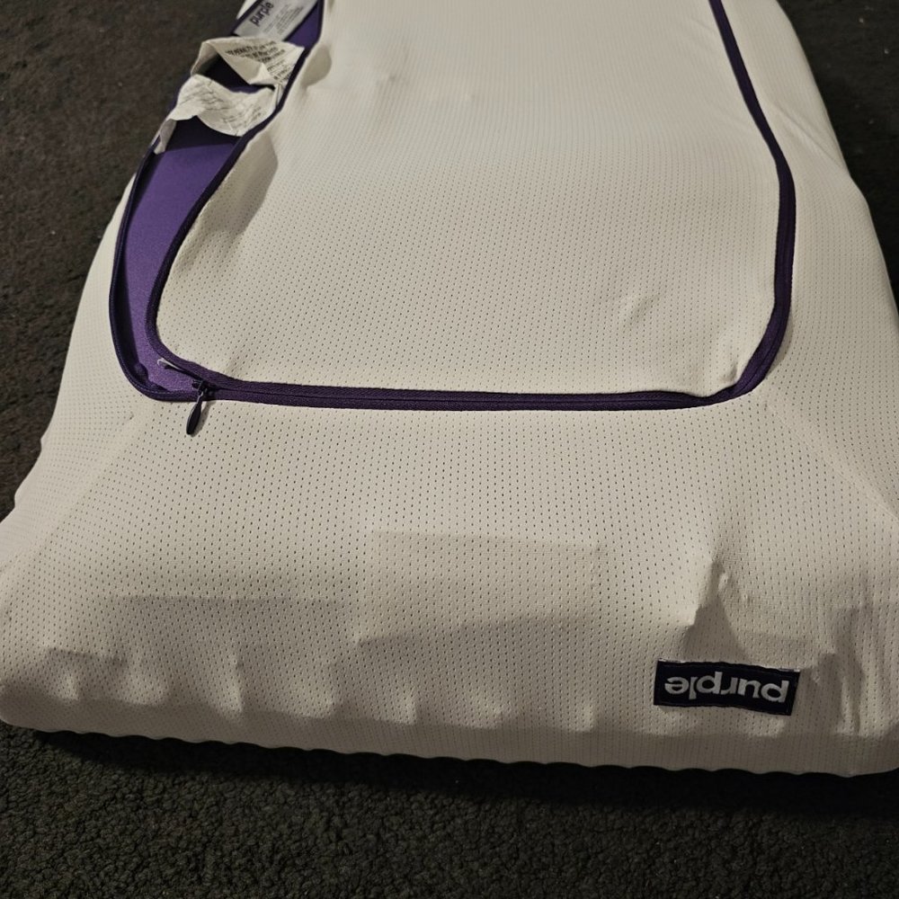 Purple Pillow Standard Queen Size Gel Pillow + Two Boosters